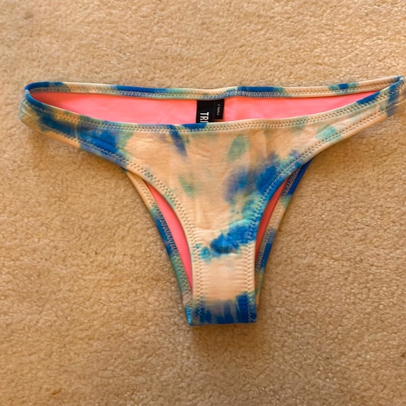 TRIANGL Bibi Luna Tie Dye Bikini Top Bottom Set - Picture 3 of 7